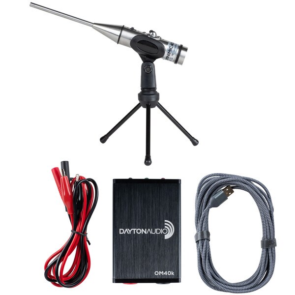 Main product image for Dayton Audio OmniMic 40k Precision Measurement Microphone System390-794